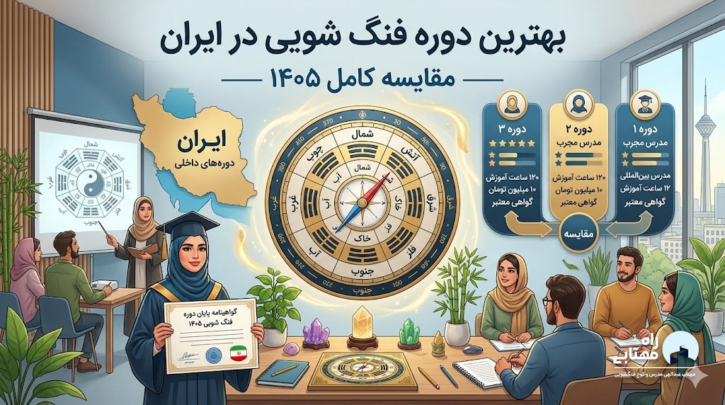 بهترین دوره فنگ شویی در ایران [ مقایسه کامل ۱۴۰5❤️]